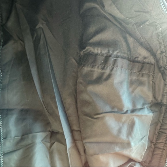 Men's Vintage Nylon Quilted Green Puffer Boxy Ski Wear Winter Coat - Picture 6 of 11